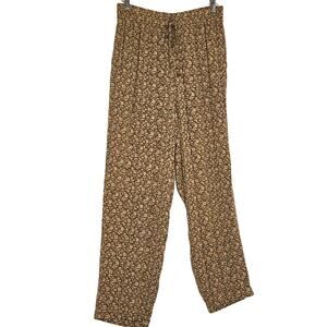 Koret Palazzo - Wide Leg BOHO Gypsy Travel Vacation Hippie Women's Pants Size L